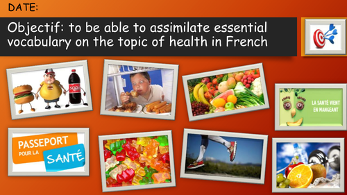 To be able to assimilate essential vocabulary on the topic of health in French