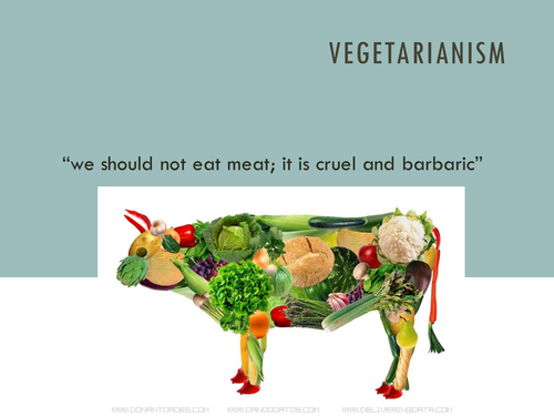 Debate: Vegetarianism - should we stop eating meat?