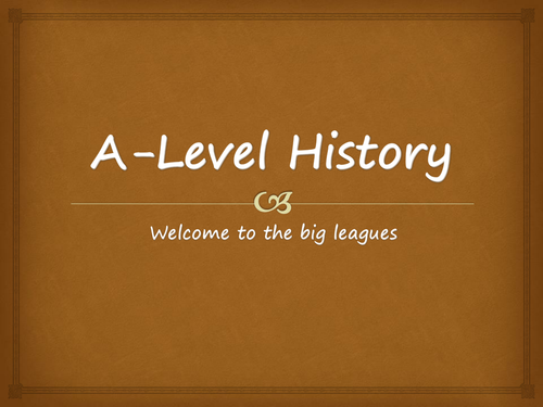 Introduction to the British Experience of Warfare module (Edexcel, 2015)