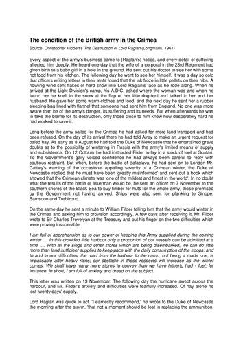 Lesson 1 - Introduction to the Crimean War