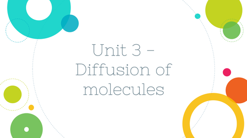 BTEC 2016 Nationals Level 3 Applied Science Unit 3 Science Skills Enzymes and Diffusion