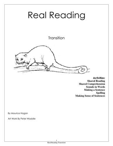 Real Reading Transition