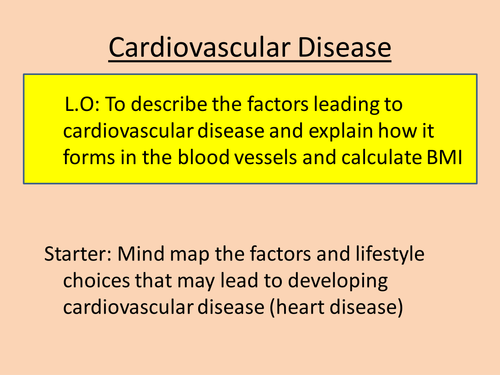 SB5c Cardiovascular Disease NEW GCSE EDEXCEL (9-1)
