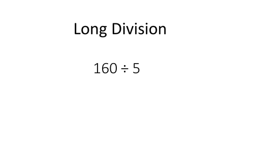 Long Division Method