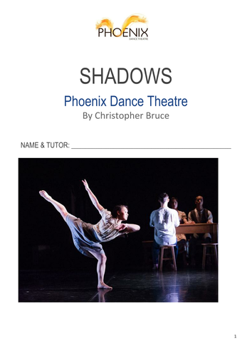Gcse Dance Shadows New Teaching Resources