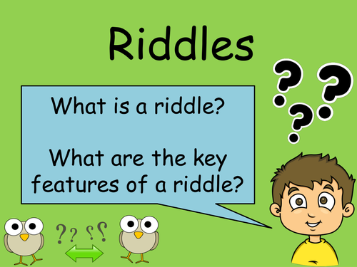 Riddles - KS1