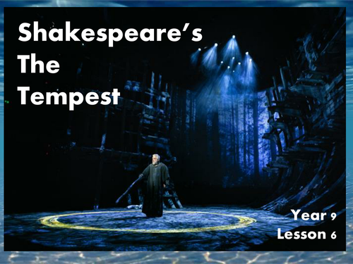 Practical Drama Lesson - The Tempest - Lesson 6 - final assessment