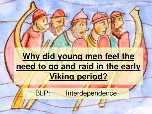 Why did young Viking men feel the need to raid?