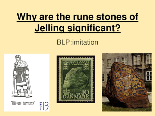 Why are the rune stones of Jelling significant?