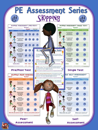 PE Assessment Series: Skipping- 4 Versions