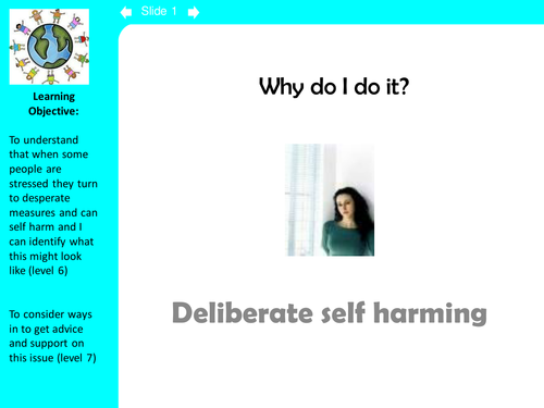 Self harming | Teaching Resources