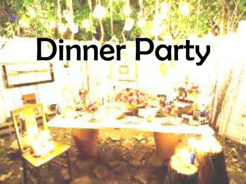 Enterprise/Financial Capability Plan a Dinner Party Activiy