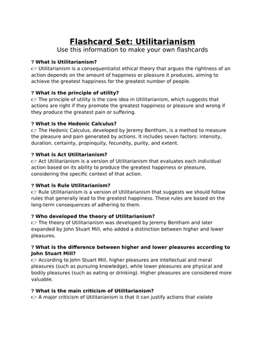 NEW OCR AS ETHICS UTILITARIANISM 2016 ONWARDS