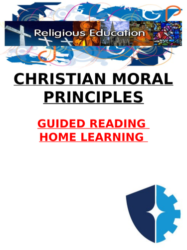 NEW OCR AS DCT CHRISTIAN MORAL PRINCIPLES 2016 ONWARDS