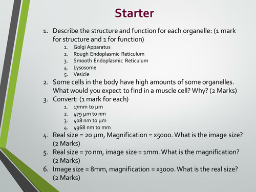 Cell fractionation/ultracentrifugation. A level Biology, AQA 7401/7402