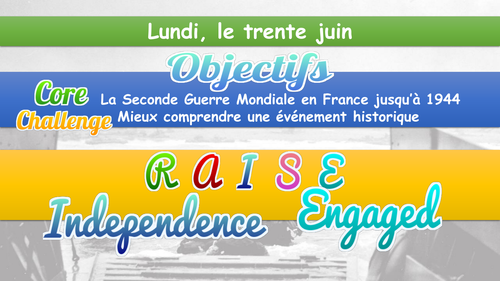 Second World War in France - La Seconde Guerre Mondiale en France