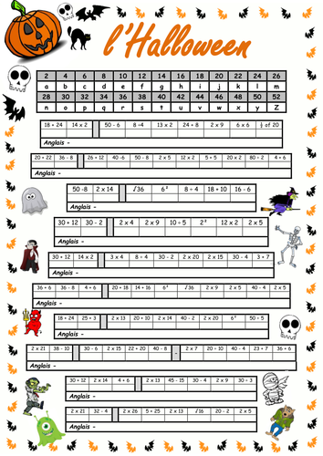 Numeracy Activities - Christmas/Easter/Halloween