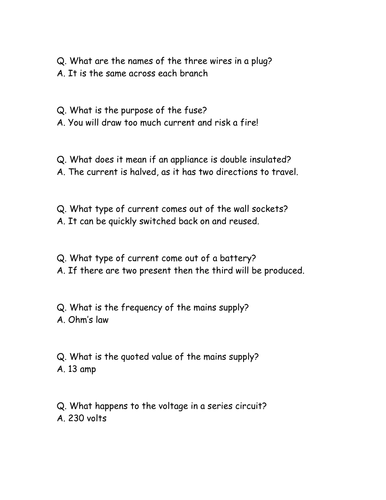 School Physics Quiz Back To School Science Icebreaker Game 36