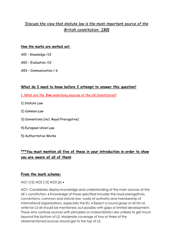 Features of uk constitution image