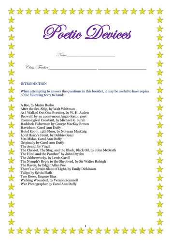 Higher english antithesis image