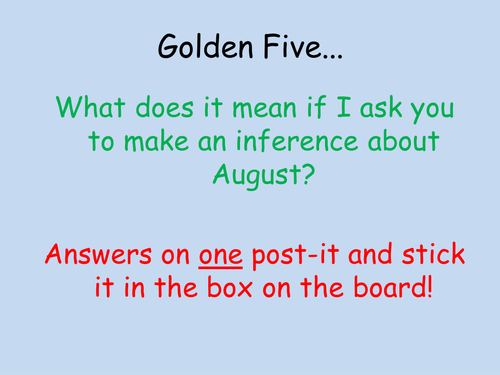 Lesson on making inferences from the book 'Wonder'