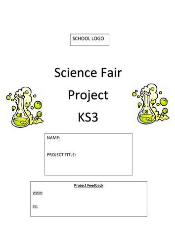 Science fair / project workbook | Teaching Resources