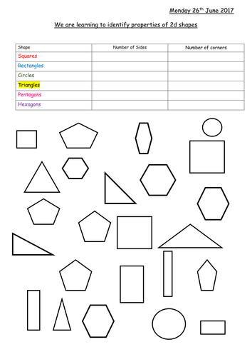 2d shape properties