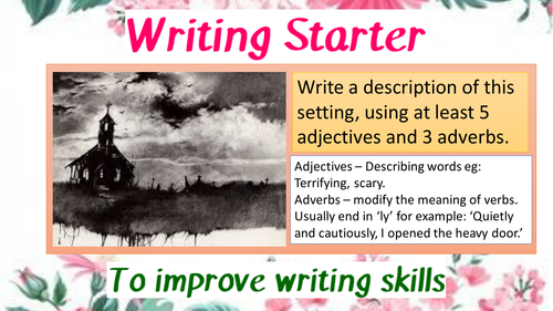 creative writing starters