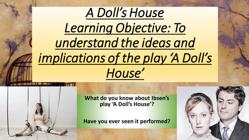 IB English A - Literature - Part 1 - Works in Translation - A Doll's House