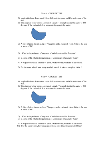 Circles test