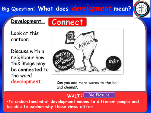 KS3 unit - DEVELOPMENT- L1 - what is development