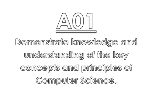 GCSE Computer Science Display