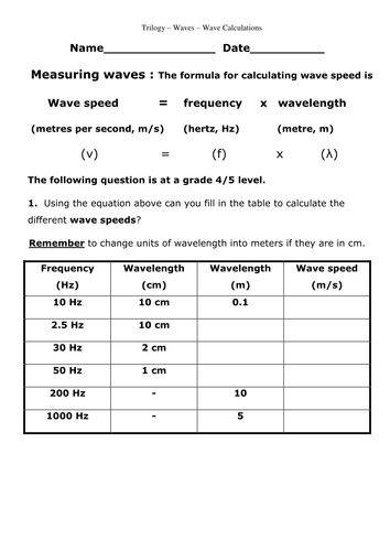 frequency-worksheet-physics-grade-4