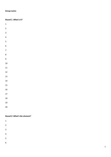The big end of year science quiz! (KS3/4) just for fun. 90 questions.