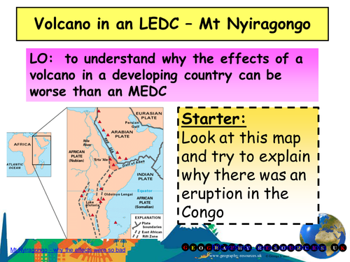 Volcano - Mount Nyiragongo