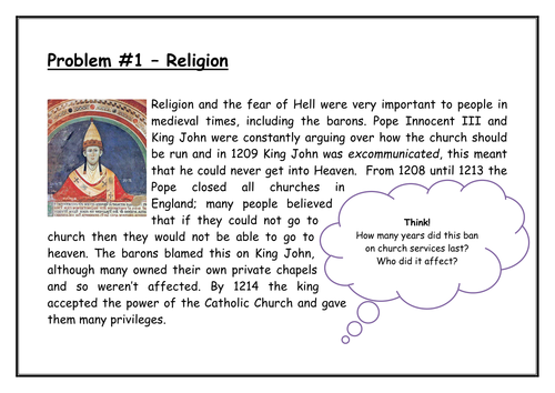Full lesson on the Magna Carter
