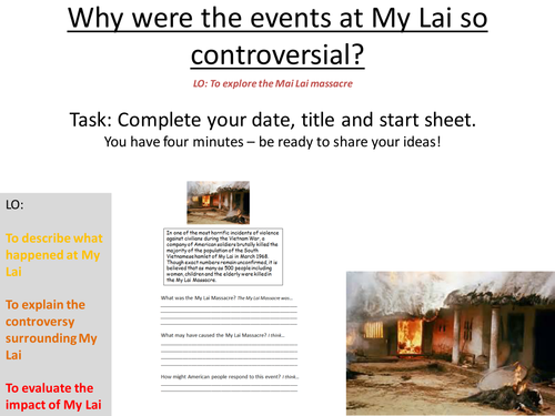 Lesson 5 - My Lai