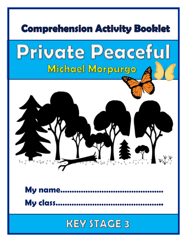 Private Peaceful - KS3 Comprehension Activities Booklet!