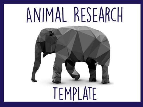 Animal Research Template