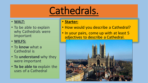 NEW AQA GCSE The Normans: The Role of the Cathedral