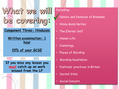 GCSE EQUQAS Hinduism- The nature of Brahman