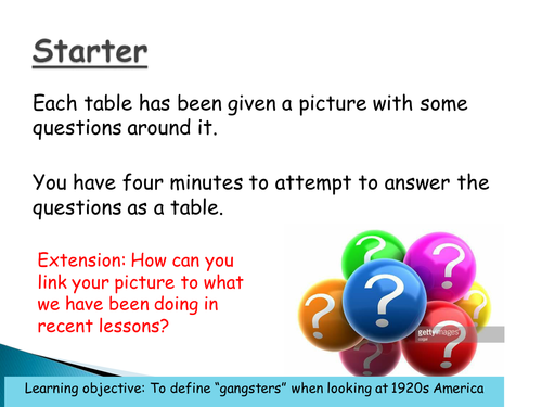 Gangsters - 1920s America