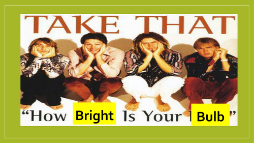 Brightness of bulb investigation