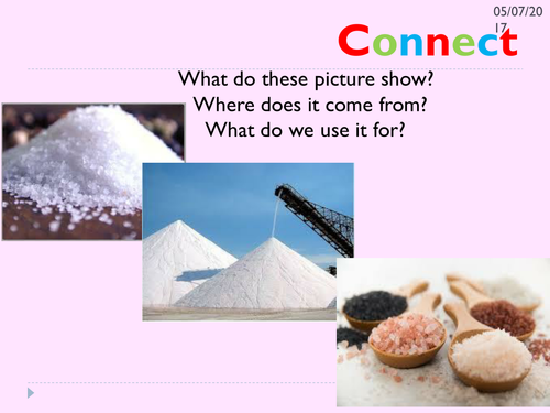 KS3 lessons on making salts