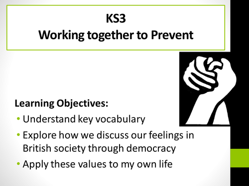 Preventing extremism assembly KS3 Democracy