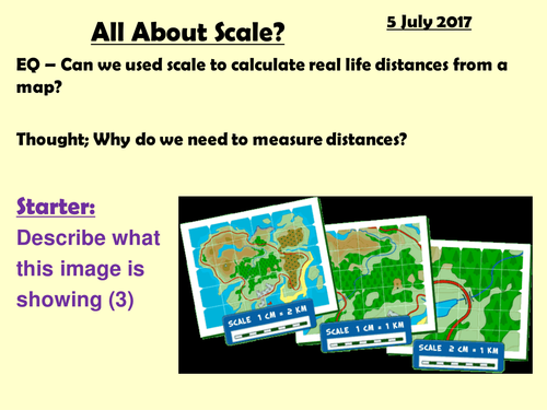 Map Scale & Distance