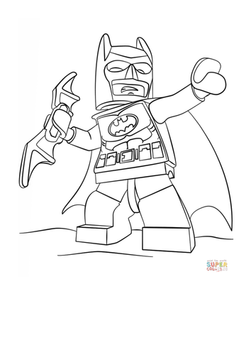Lego Colouring Pictures