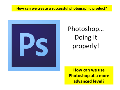 Introduction to photoshop