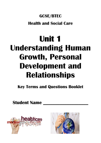 Unit 1 Human Lifespan Development Key Term Revision Guide