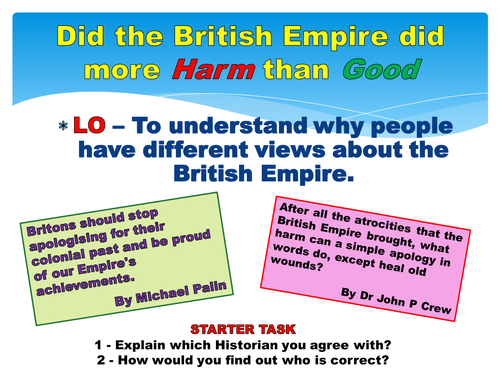 Experience of Empire - Summary of the British Empire